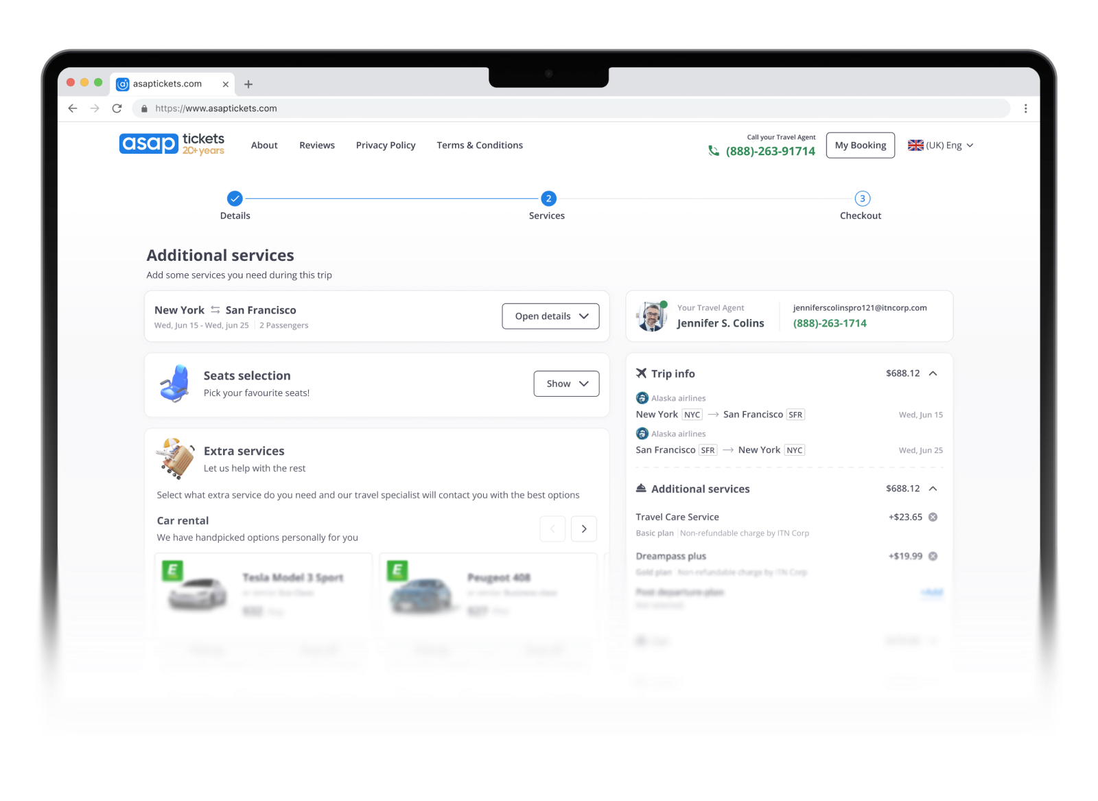 ASAPTickets Redesign preview